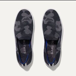 Rothy's The Original Slip On Sneaker Gray Black Camo
Shoes Womens Size